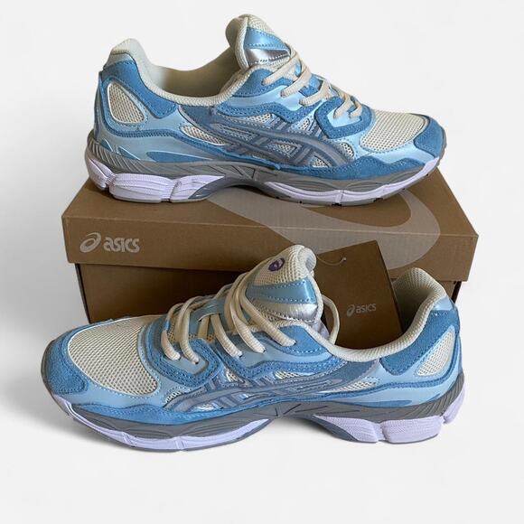 ASICS Gel-NYC Cream Arctic sky- size 10 M/ 11.5 W / 44 EUR - Picture 2 of 7